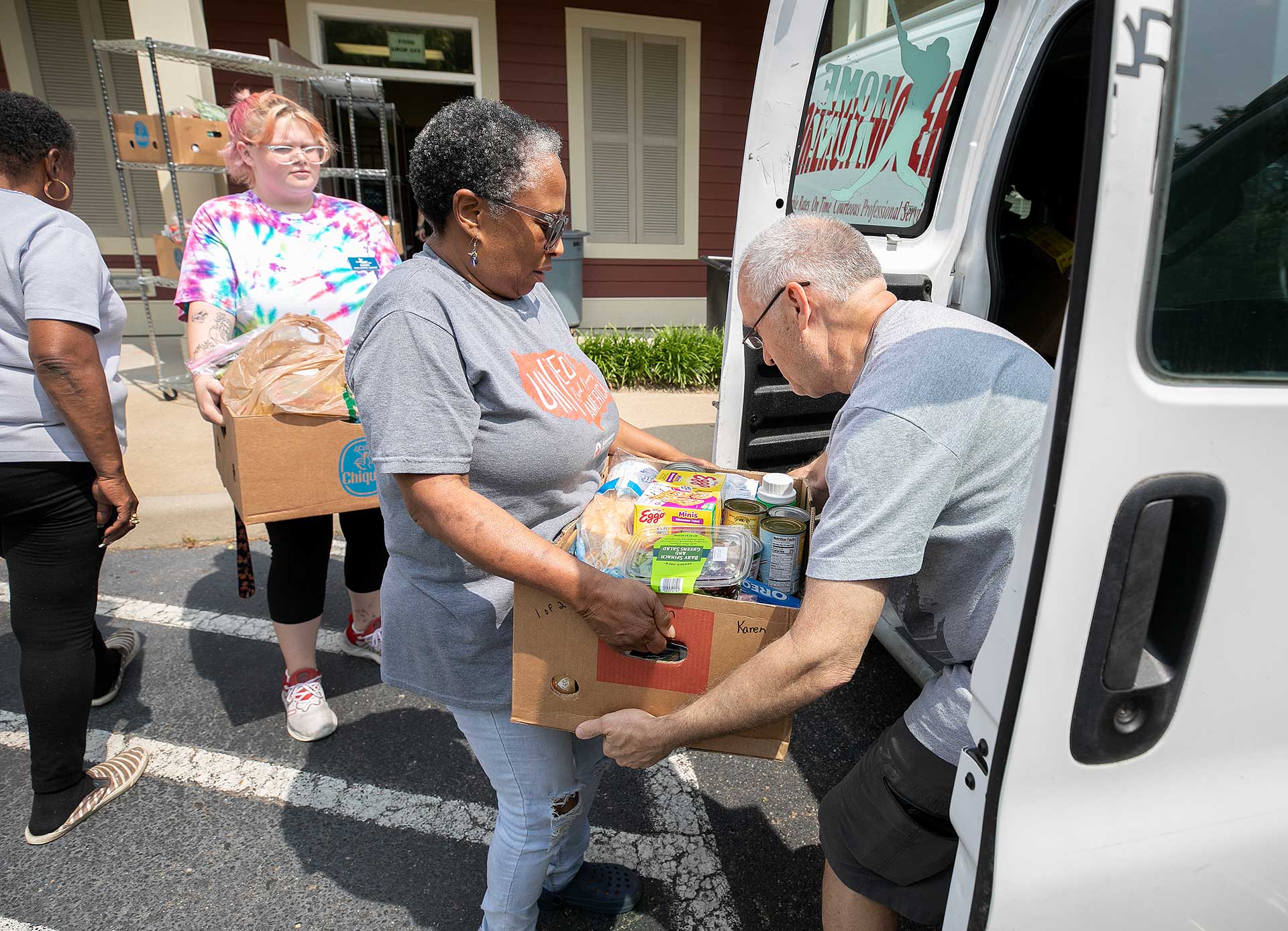 Grove Outreach food bank in James City County