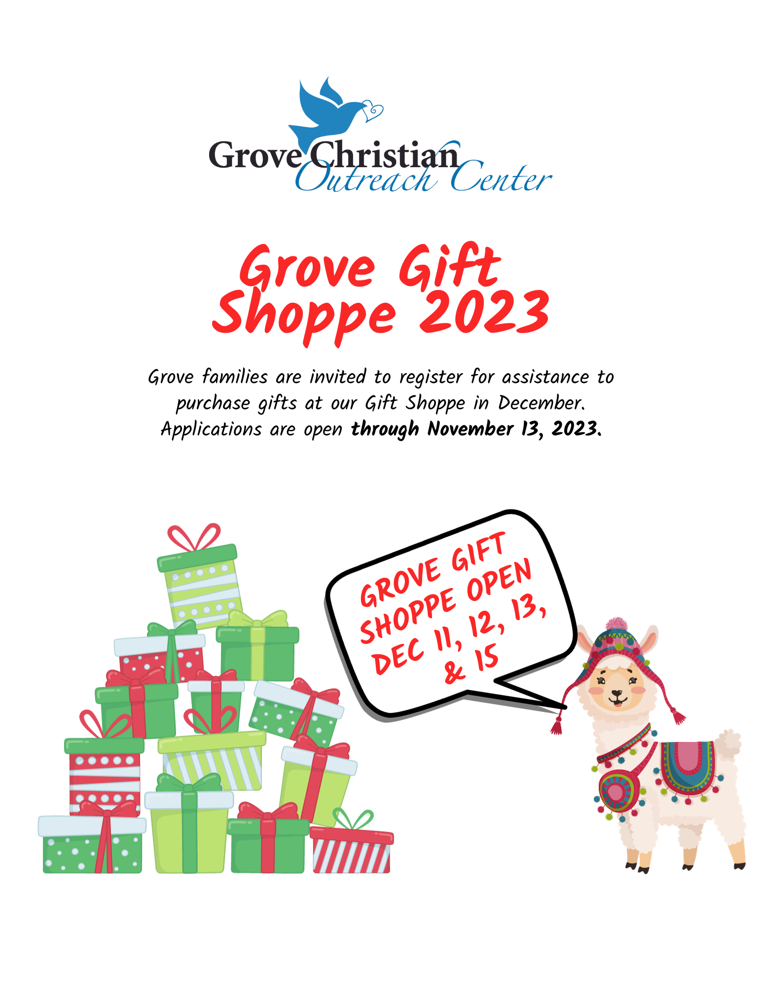 2023 Grove Gift Shoppe