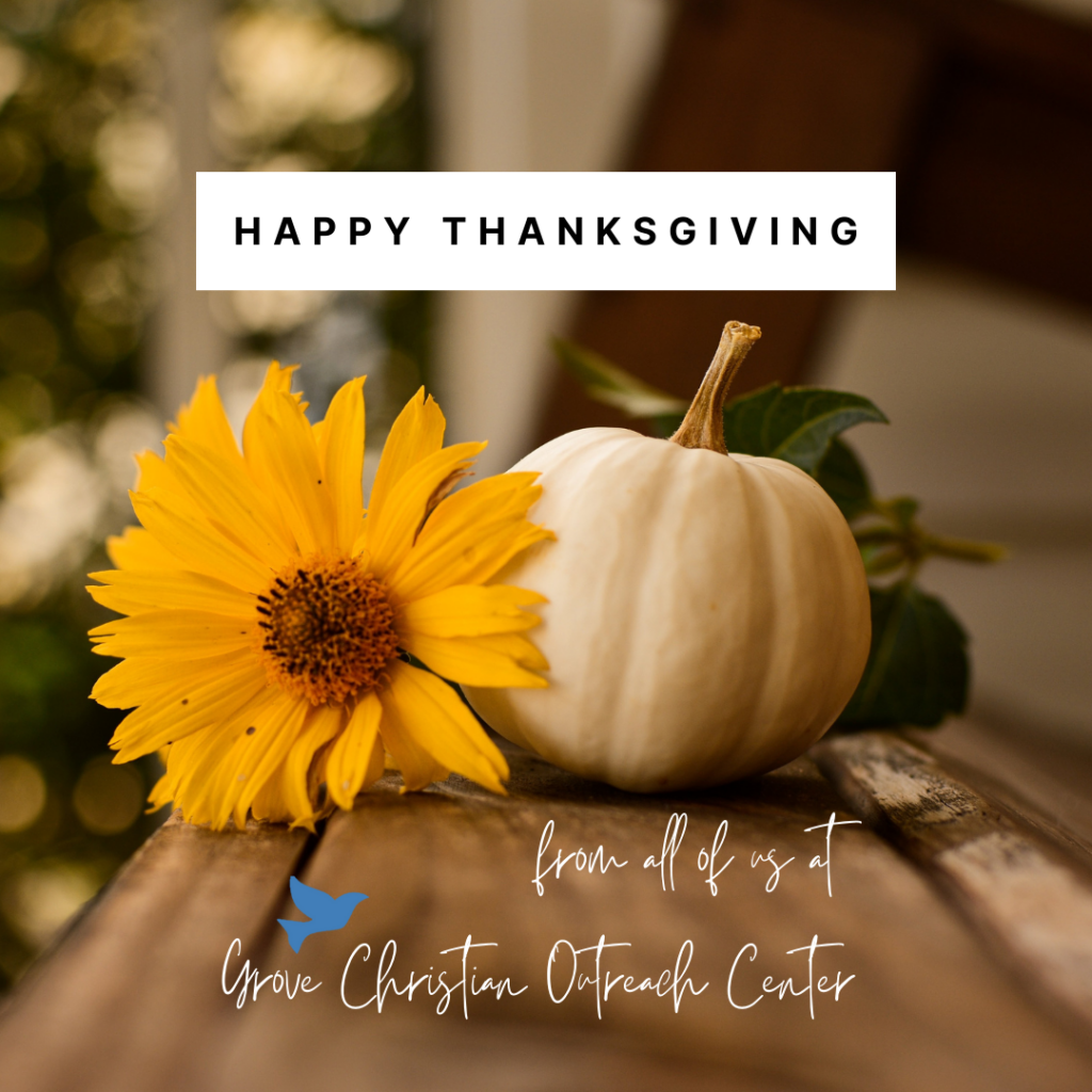 Office Closed - Happy Thanksgiving
